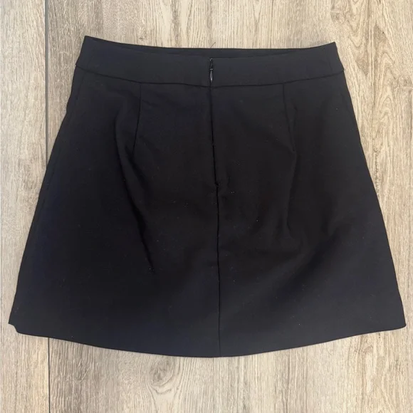 Express Elegant Black A-Line Skirt - Picture 6 of 6